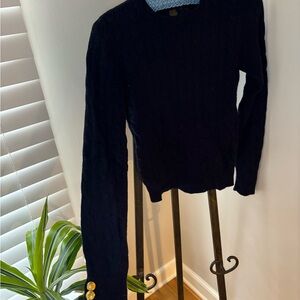 Ralph Lauren Black Crewneck Sweater